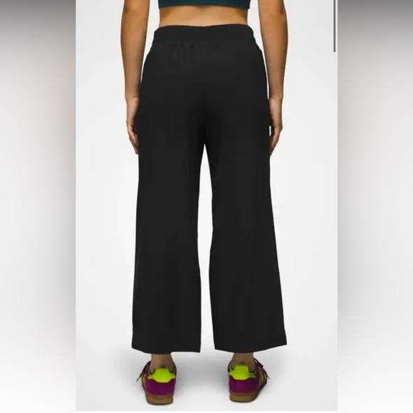 Prana Women's Black Wide Leg Pants - Picture 4 of 11